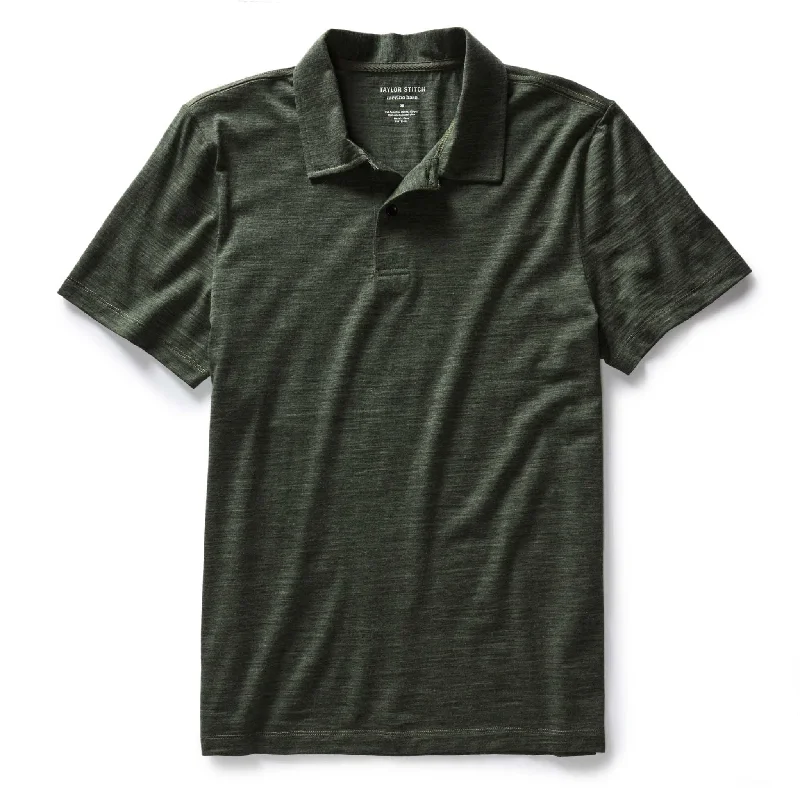 Shop the latest trends in men's clothing at unbeatable prices. The Merino Polo in Heather Army Shop the latest trends in men's clothing at unbeatable prices. The Merino Polo in Heather Army