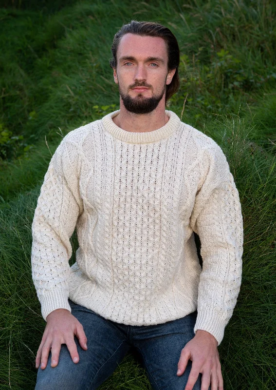 Shop the season’s best styles at discounted prices on men's clothing. Inis Mor Aran Sweater | Natural Shop the season’s best styles at discounted prices on men's clothing. Inis Mor Aran Sweater | Natural