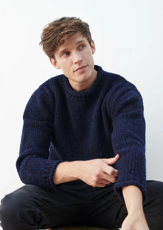 Get fresh fashion for less – Shop trendy clothing at discounted prices. Raheen Tweed Roll Neck Mens Sweater | Navy Get fresh fashion for less – Shop trendy clothing at discounted prices. Raheen Tweed Roll Neck Mens Sweater | Navy