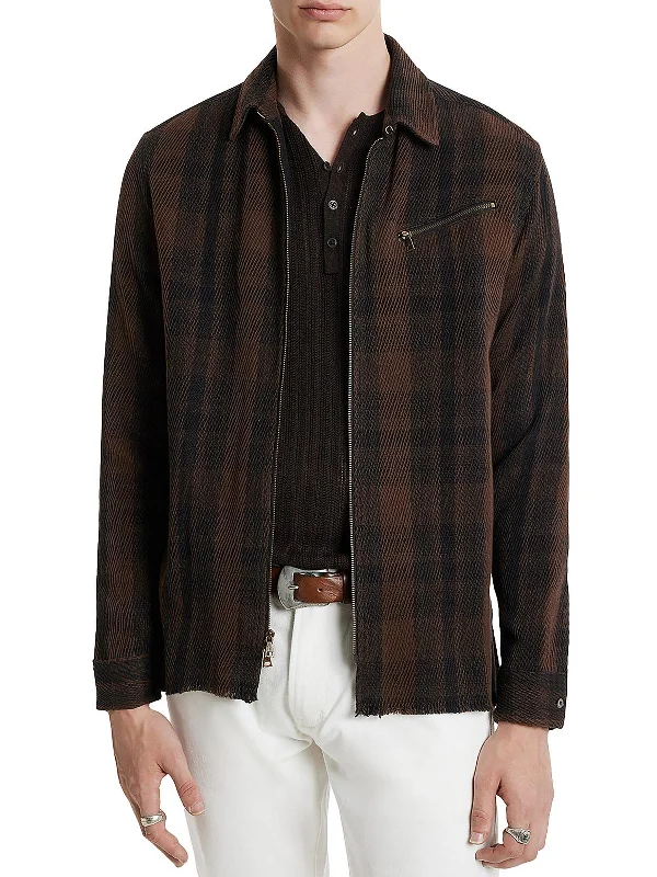 Shop the look you love at prices you’ll love even more! Robbins Mens Plaid Zip Up Cardigan Sweater Shop the look you love at prices you’ll love even more! Robbins Mens Plaid Zip Up Cardigan Sweater