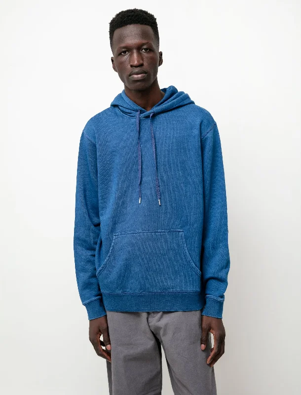 Men’s fashion sale – new deals added every day!  Loopback Overhead Hoody Real Indigo