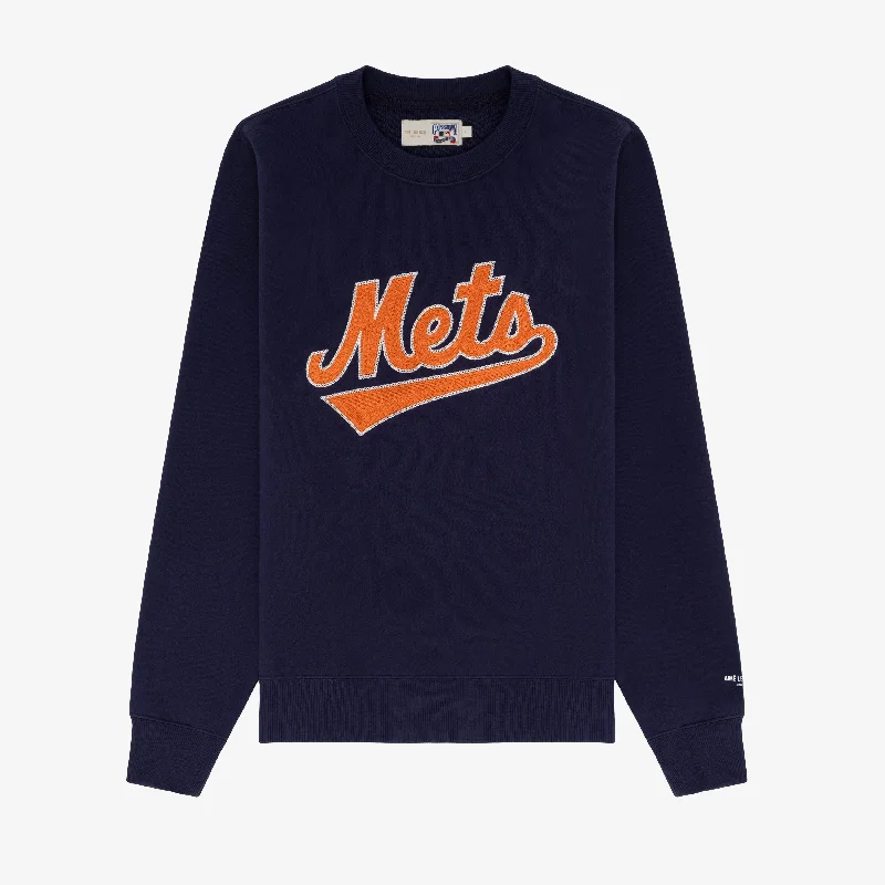 Check out the best prices on men's fashion basics – limited time offer.  ALD / New York Mets Chainstitch Crewneck  Sweatshirt