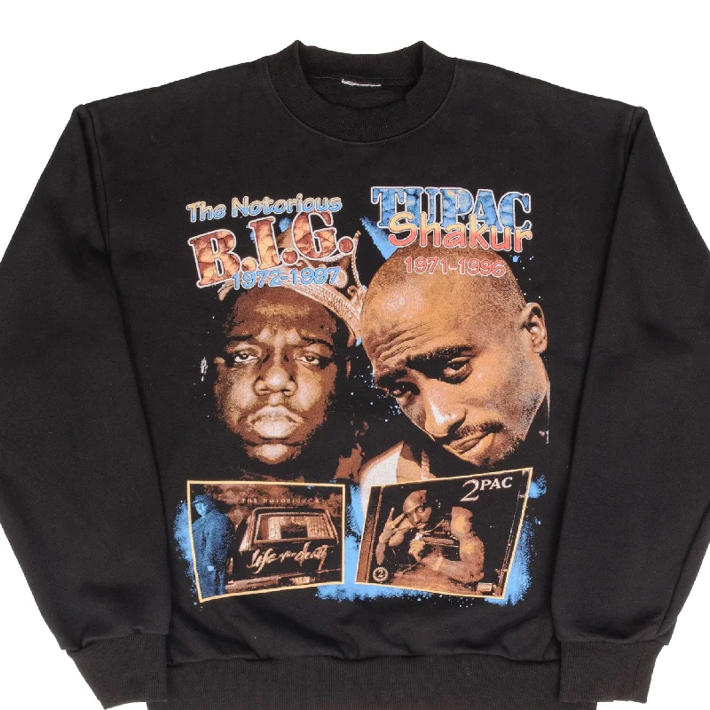 Save on top-selling fashion styles – Big discounts on men’s clothing.  BOOTLEG NOTORIOUS BIG 1972- 1997 TUPAC 1971-1996 SWEATSHIRT SIZE MEDIUM