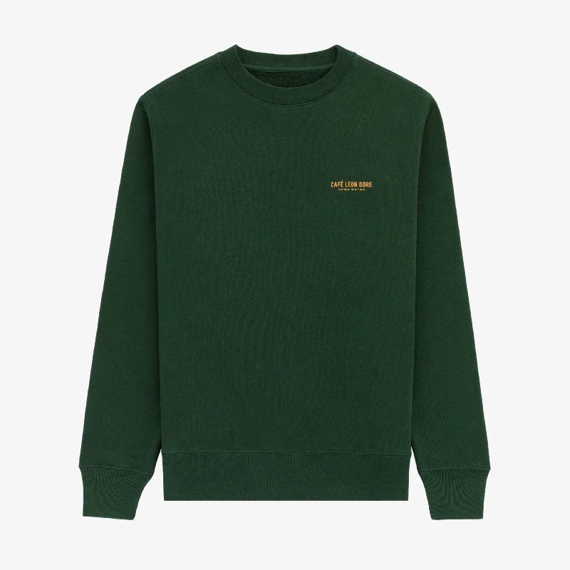 Exclusive offers on men’s wardrobe essentials – save more now!  Café Leon Dore Crewneck  Sweatshirt