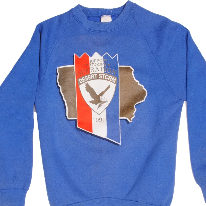 Shop exclusive offers on men’sapparel   VINTAGE US ARMY DESERT STORM OPERATION SWEATSHIRT 1991 SIZE MEDIUM MADE IN USA