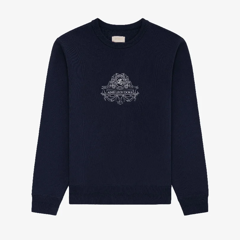 Shop now for the latest fashion trends and enjoy special promotions! Emblem Logo Crewneck Sweatshirt Shop now for the latest fashion trends and enjoy special promotions! Emblem Logo Crewneck Sweatshirt