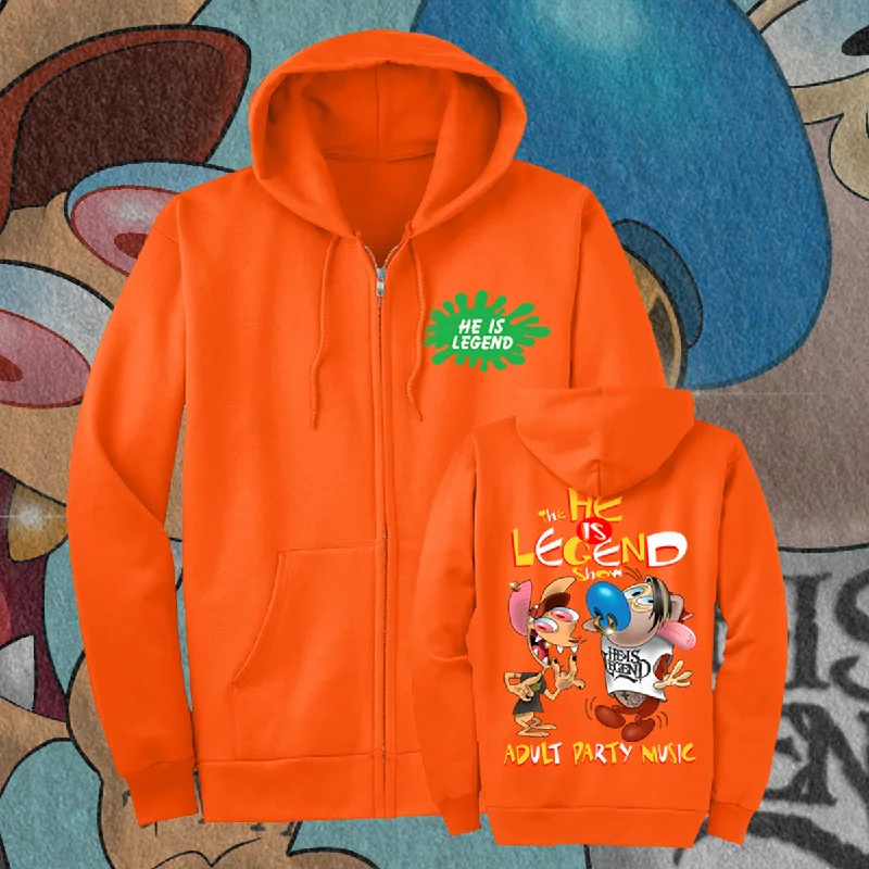 Don’t wait – shop the biggest sale of the season on men’s clothing!  HE IS LEGEND "YOU EEDIOT!" ZIP UP SWEATSHIRT