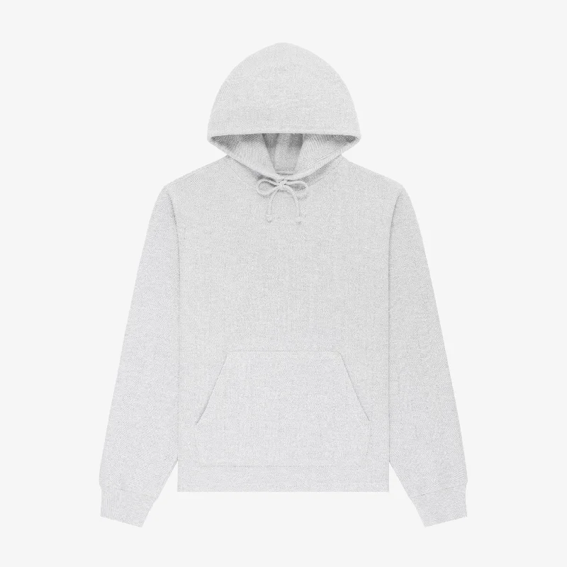 Upgrade your wardrobe with stylish clothing at discounted prices.  Herringbone Terry Hoodie