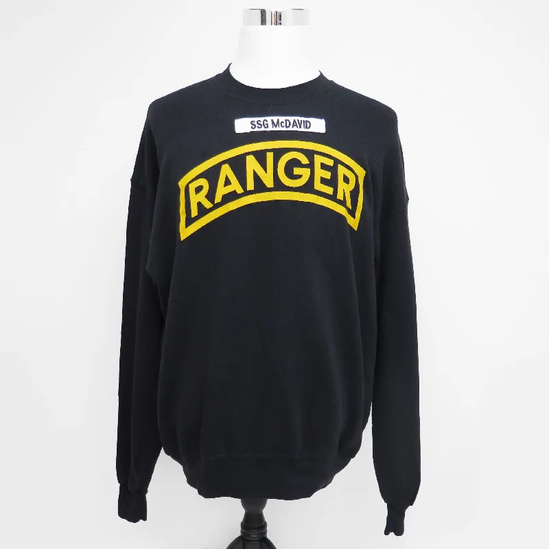 Grab your favorites before they’re gone – men’s clothing at great prices.  RANGER MILITARY CAMP 90'S SWEATSHIRT SIZE XL