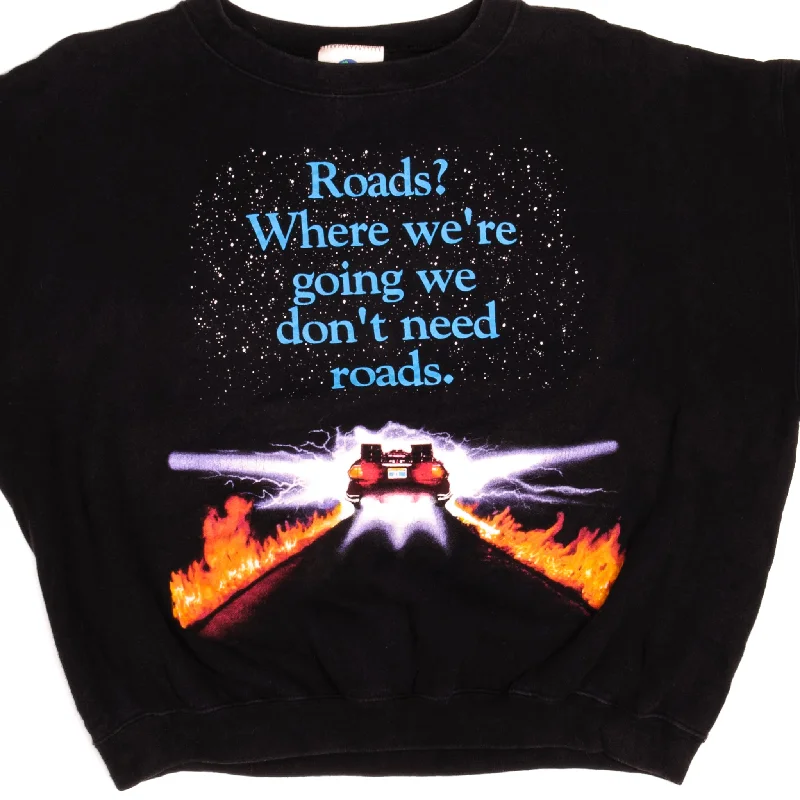 Huge savings on all categories of clothing – Shop our seasonal sale. VINTAGE BACK TO THE FUTURE SWEATSHIRT SIZE LARGE 1980s Huge savings on all categories of clothing – Shop our seasonal sale. VINTAGE BACK TO THE FUTURE SWEATSHIRT SIZE LARGE 1980s