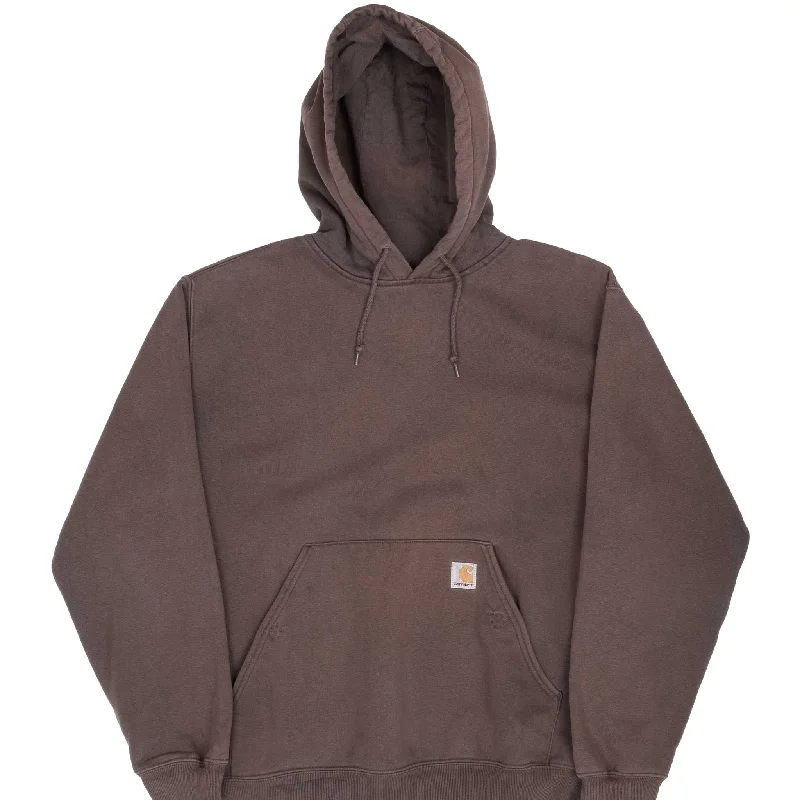 Shop men’s clothing now and enjoy amazing savings.  VINTAGE CARHARTT CLASSIC BROWN HOODIE SWEATSHIRT LARGE