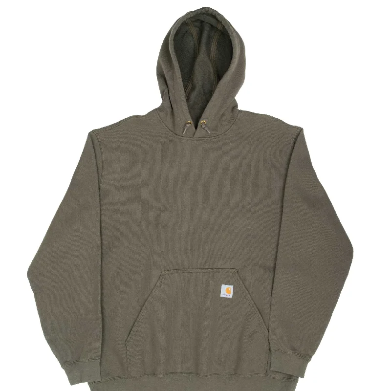 Time to shop! Men’s clothing deals you can’t resist.  VINTAGE CARHARTT CLASSIC GREEN HOODIE SWEATSHIRT XL