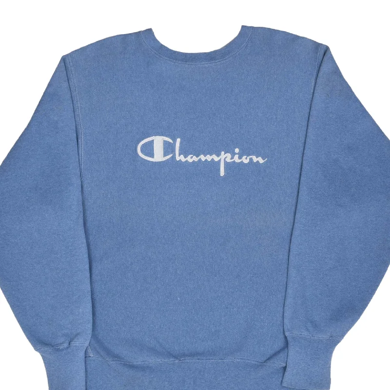Shop the latest men’s styles at unbelievable prices.  VINTAGE CHAMPION REVERSE WEAVE SPELLOUT BLUE SWEATSHIRT 1990S LARGE MADE IN USA