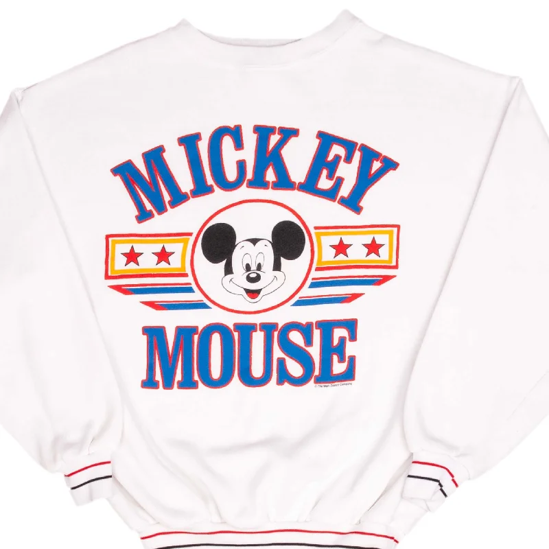 Shop men’s clothing now and enjoy amazing savings.  VINTAGE DISNEY MICKEY MOUSE 1990S WHITE SWEATSHIRT SIZE LARGE
