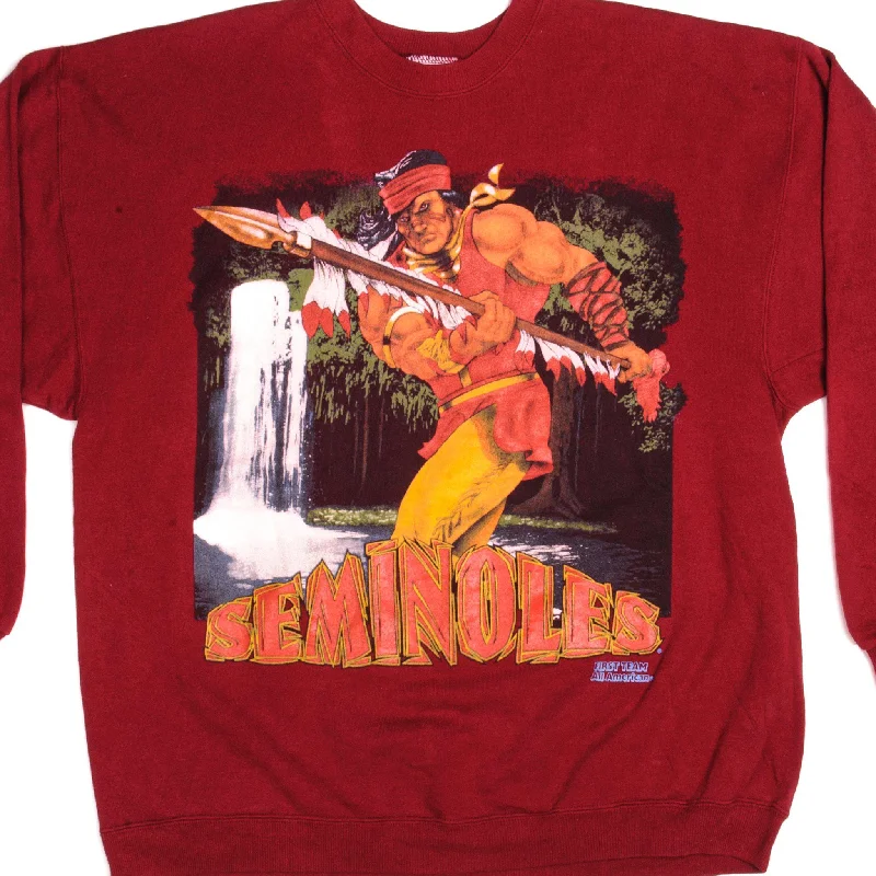 Clearance sale – shop men's clothing at discounted prices! VINTAGE FLORIDA STATE SEMINOLES FOOTBALL SWEATSHIRT 1993 SIZE XL Clearance sale – shop men's clothing at discounted prices! VINTAGE FLORIDA STATE SEMINOLES FOOTBALL SWEATSHIRT 1993 SIZE XL