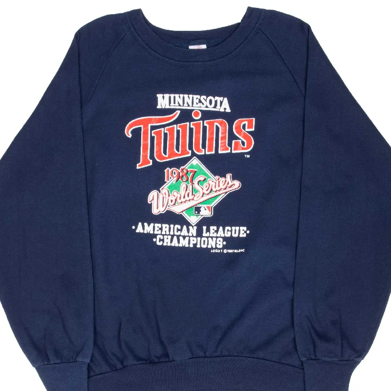 Unbeatable discounts on top-selling apparel – Only available online. VINTAGE MLB MINNESOTA TWINS SWEATSHIRT 1987 XL MADE IN USA Unbeatable discounts on top-selling apparel – Only available online. VINTAGE MLB MINNESOTA TWINS SWEATSHIRT 1987 XL MADE IN USA