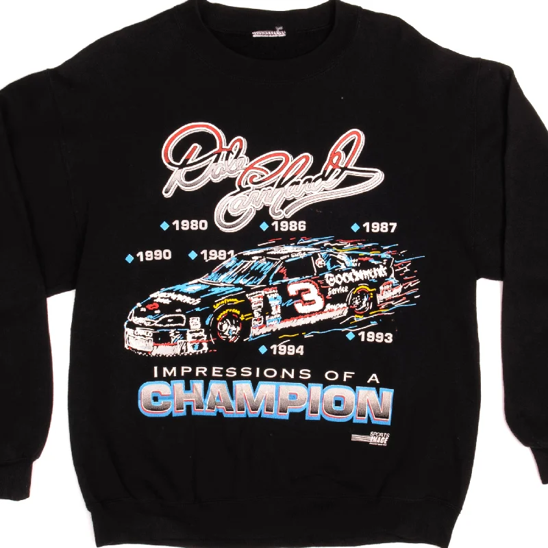 Massive markdowns on clothing items you love – Hurry before they’re gone! VINTAGE NASCAR DALE EARNHARDT SWEATSHIRT 1990s SIZE LARGE Massive markdowns on clothing items you love – Hurry before they’re gone! VINTAGE NASCAR DALE EARNHARDT SWEATSHIRT 1990s SIZE LARGE