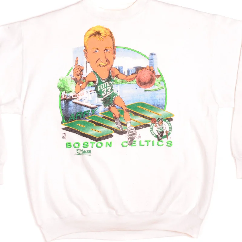 Don’t wait – Shop now for limited-time discounts on trendy clothing.  VINTAGE NBA LARRY BIRD BOSTON CELTICS SWEATSHIRT 1990 SIZE LARGE MADE IN USA
