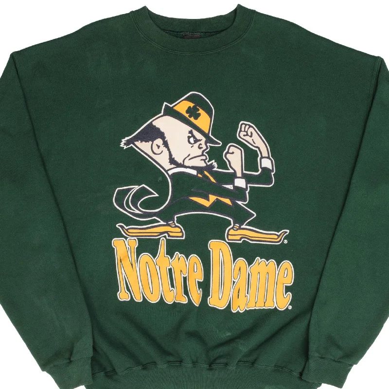 Find your perfect fit at the best prices – Clothing deals now on sale.  VINTAGE NCAA NOTRE DAME UNIVERSITY IRISH SWEATSHIRT 1990S SIZE XL MADE IN USA