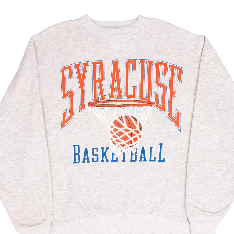 Shop affordable clothing – Limited-time only!  VINTAGE NCAA SYRACUSE ORANGEMEN BASKETBALL 1990S SWEATSHIRT SIZE LARGE