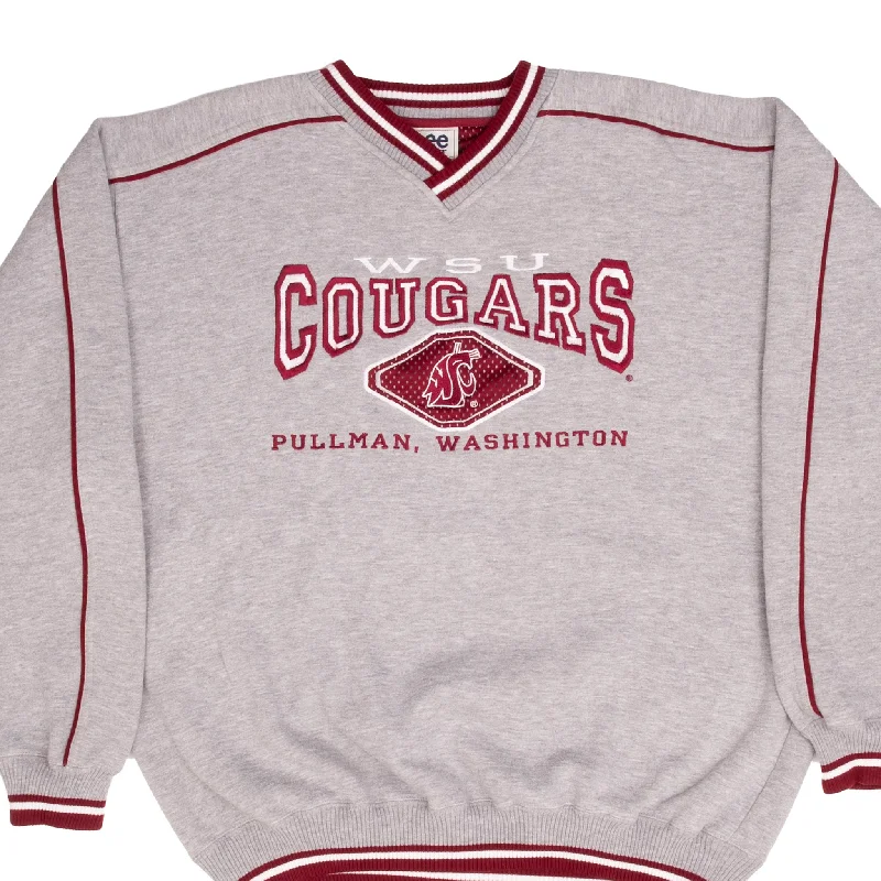 Shop exclusive offers on men’sapparel   VINTAGE NCAA WASHINGTON STATE COUGARS FOOTBALL SWEATSHIRT 1990S SIZE XL