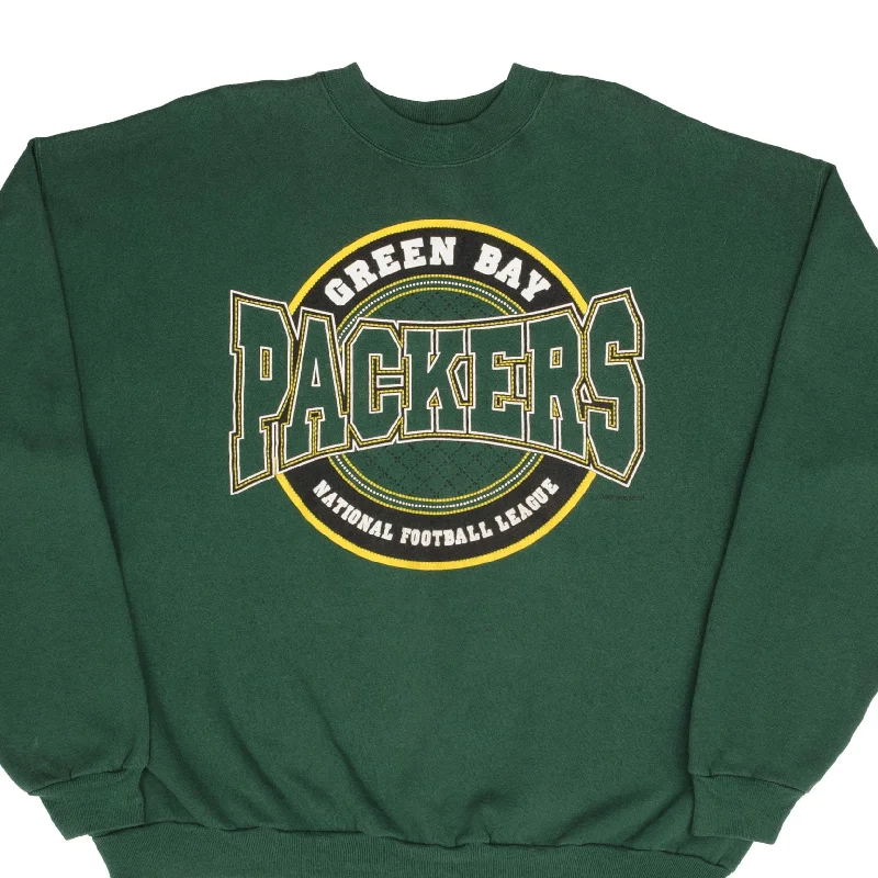 Shop exclusive offers on men’sapparel   VINTAGE NFL GREEN BAY PACKERS 1996 GREEN SWEATSHIRT SIZE 2XL