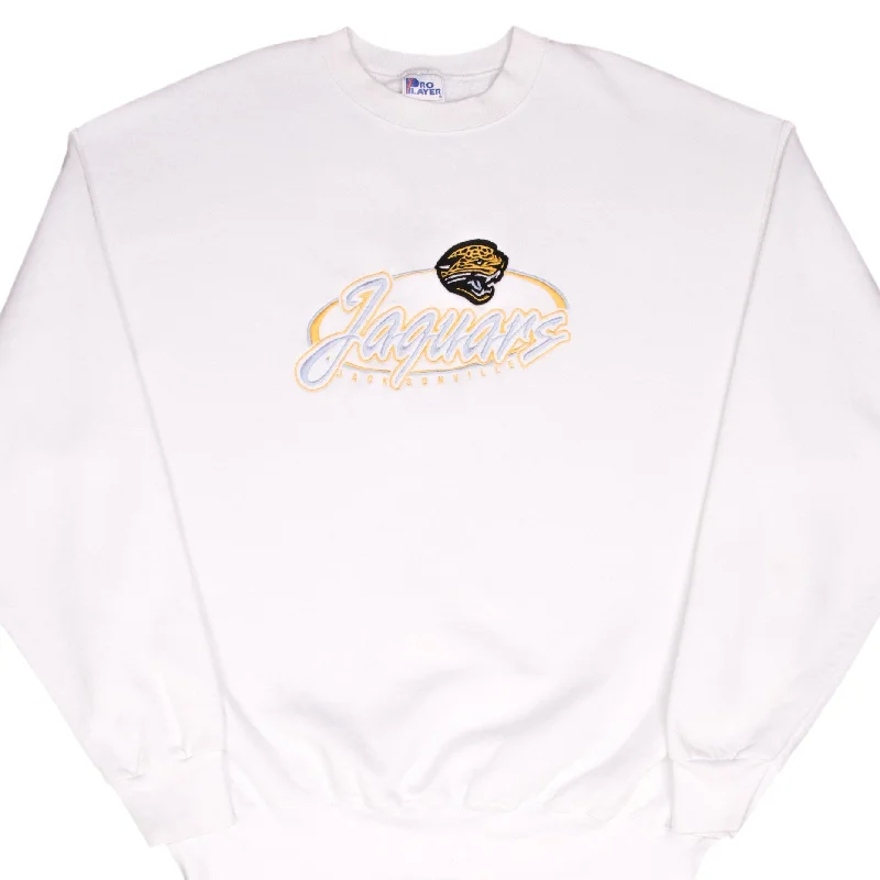 Best deals on men’s clothing – Sale ends soon, shop today!  VINTAGE NFL JACKSONVILLE JAGUARS EMBROIDERED 1990S SWEATSHIRT 2XL MADE IN USA