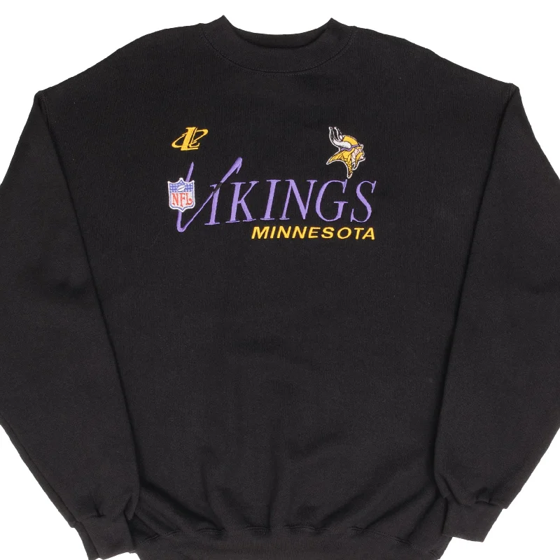 Shop men’s and women’s fashion at unbeatable prices today!  VINTAGE NFL MINNESOTA VIKINGS EMBROIDERED SWEATSHIRT 1990S LARGE MADE IN USA