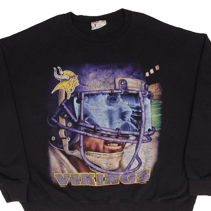 Huge savings on popular clothing styles –  VINTAGE NFL MINNESOTA VIKINGS SWEATSHIRT 1996 SIZE XL MADE IN USA