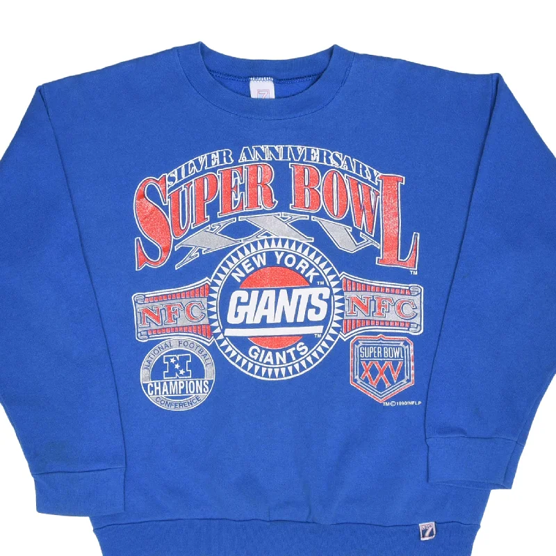 Exclusive offers on the latest clothing styles for men .  VINTAGE NFL NEW YORK GIANTS SUPER BOWL XXV 1990 SWEATSHIRT SZE LARGE MADE IN USA