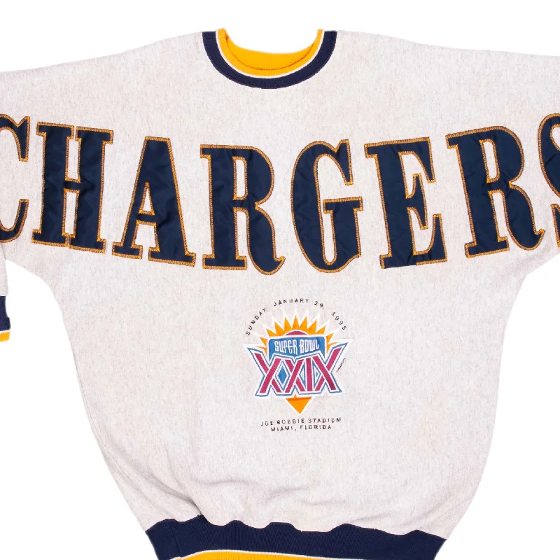 Take advantage of our men’s fashion sale – it’s your time to save!  VINTAGE NFL SAN DIEGO CHARGERS LEGENDS ATHLETICS SWEATSHIRT 1990S XL MADE USA
