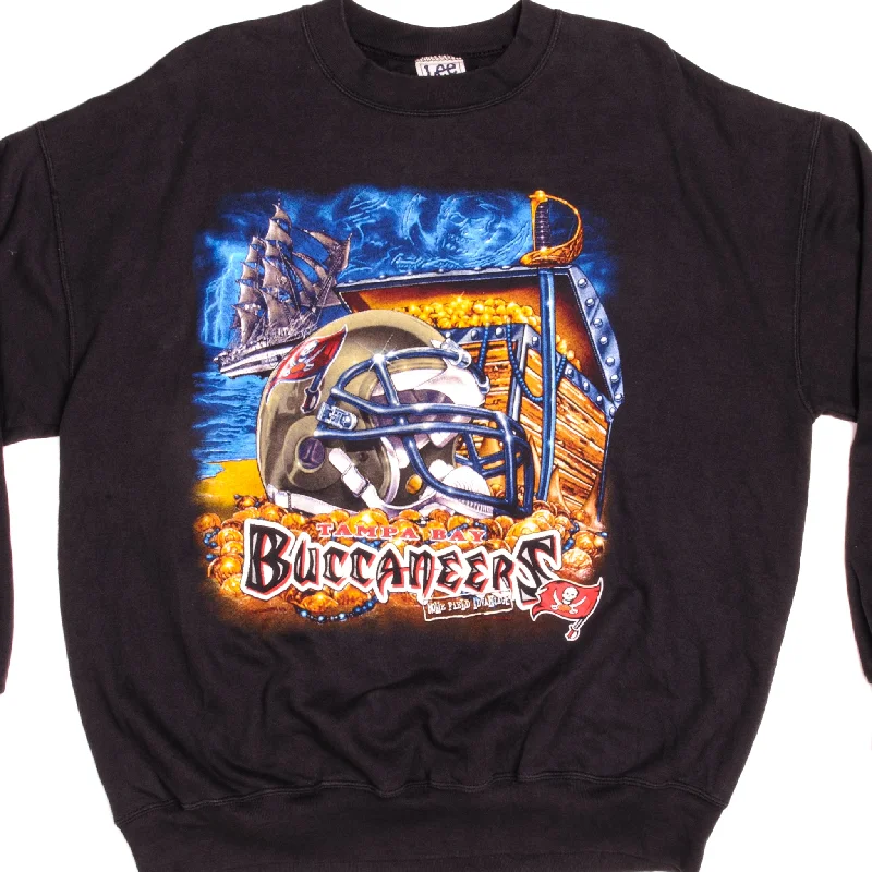 Shop stylish  fashion – Get huge savings on men’s clothing.  VINTAGE NFL TAMPA BAY BUCCANEERS SWEATSHIRT SIZE XL