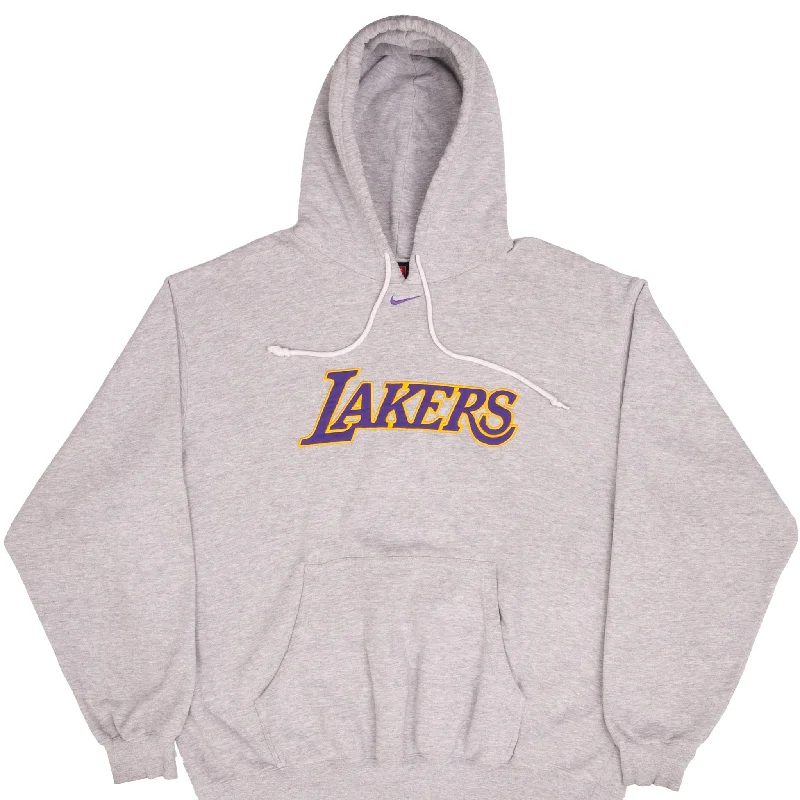 Massive discounts on all clothing items – Shop now for the best prices.  VINTAGE NIKE NBA LOS ANGELES LAKERS CENTER SWOOSH HOODIE SWEATSHIRT 1990S SZE XL