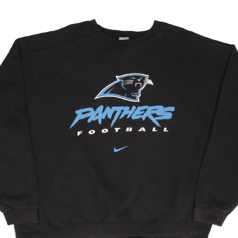 Enjoy exclusive discounts.  VINTAGE NIKE NFL CAROLINA PANTHERS CENTER SWOOSH SWEATSHIRT 1990S 2XL MADE USA