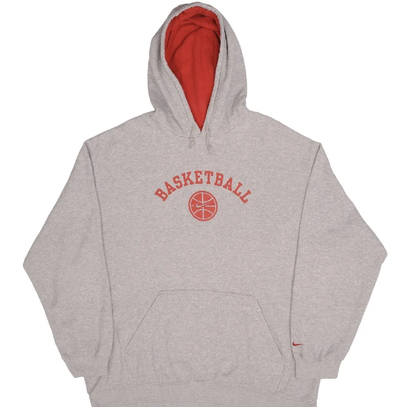 Get 25% off select men’s clothing when you shop online!  VINTAGE NIKE SWOOSH BASKETBALL GREY HOODIE SWEATSHIRT 2000S SIZE XL