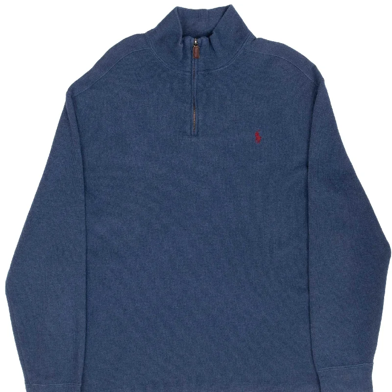 Shop now for affordable fashion – Enjoy free shipping on clothing orders. VINTAGE POLO RALPH LAUREN BLUE QUARTER 1/4 ZIP SWEATER LARGE Shop now for affordable fashion – Enjoy free shipping on clothing orders. VINTAGE POLO RALPH LAUREN BLUE QUARTER 1/4 ZIP SWEATER LARGE