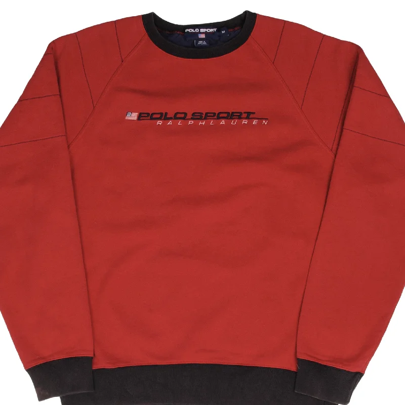 Shop the best in men’s fashion for less – limited-time sale!  VINTAGE POLO SPORT RALPH LAUREN EMBROIDERED SWEATSHIRT 1990S SIZE MEDIUM