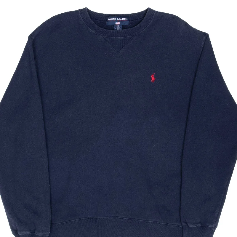 Exclusive discounts on men's fashion – shop today!  VINTAGE RALPH LAUREN POLO SPORT NAVY BLUE 1990S SWEATSHIRT MEDIUM