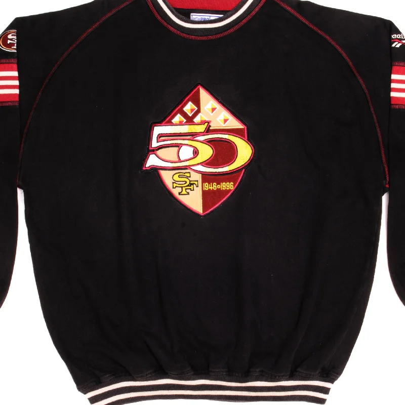 Shop the season’s best styles at discounted prices on men's clothing. VINTAGE NFL SAN FRANCISCO 49ERS SWEATSHIRT 1996 SIZE 2XL MADE IN USA Shop the season’s best styles at discounted prices on men's clothing. VINTAGE NFL SAN FRANCISCO 49ERS SWEATSHIRT 1996 SIZE 2XL MADE IN USA
