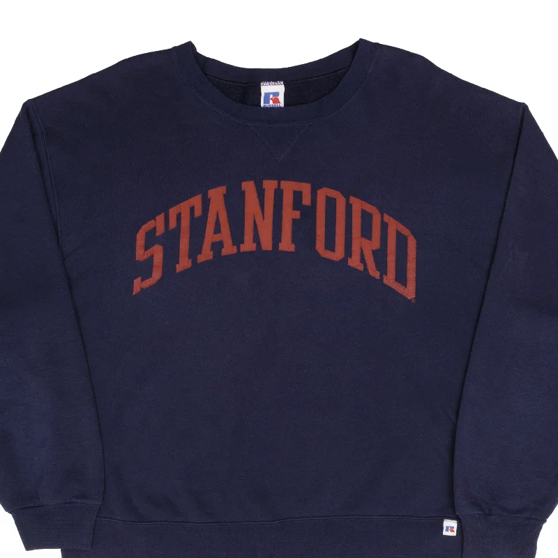 Shop the latest styles in men’s fashion – don’t miss out on these deals!  VINTAGE STANFORD RUSSELL CREWNECK SWEATSHIRT 1990S SIZE LARGE