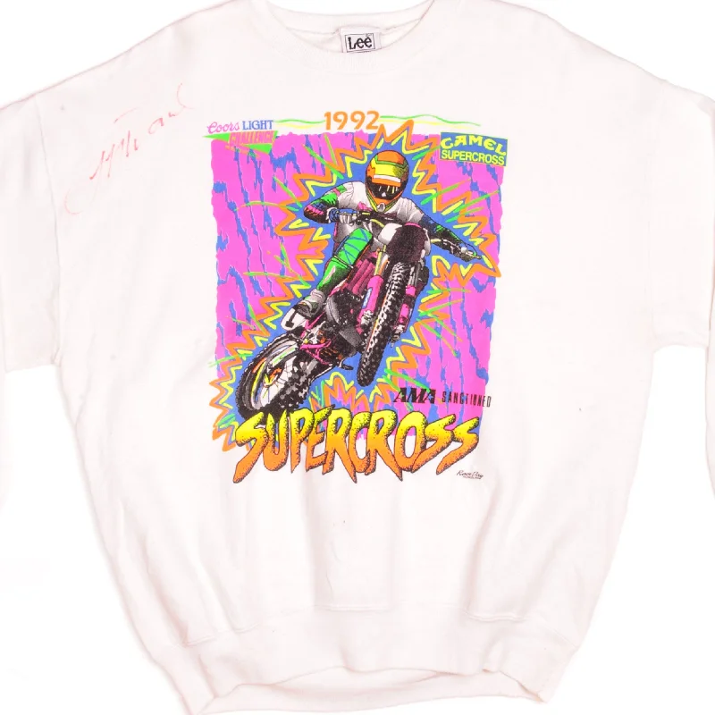 Save on trendy clothing for every season –Shoppers get exclusive deals.  VINTAGE CAMEL AMA SUPERCROSS MOTOCROSS SWEATSHIRT 1992 SIZE XL MADE IN USA