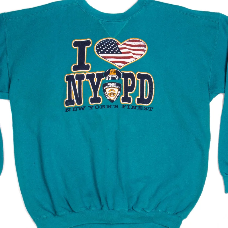 Save more with our buy-more, save-more deals on men’s fashion. VINTAGE I LOVE NYPD SWEATSHIRT 1990s SIZE LARGE MADE IN USA Save more with our buy-more, save-more deals on men’s fashion. VINTAGE I LOVE NYPD SWEATSHIRT 1990s SIZE LARGE MADE IN USA