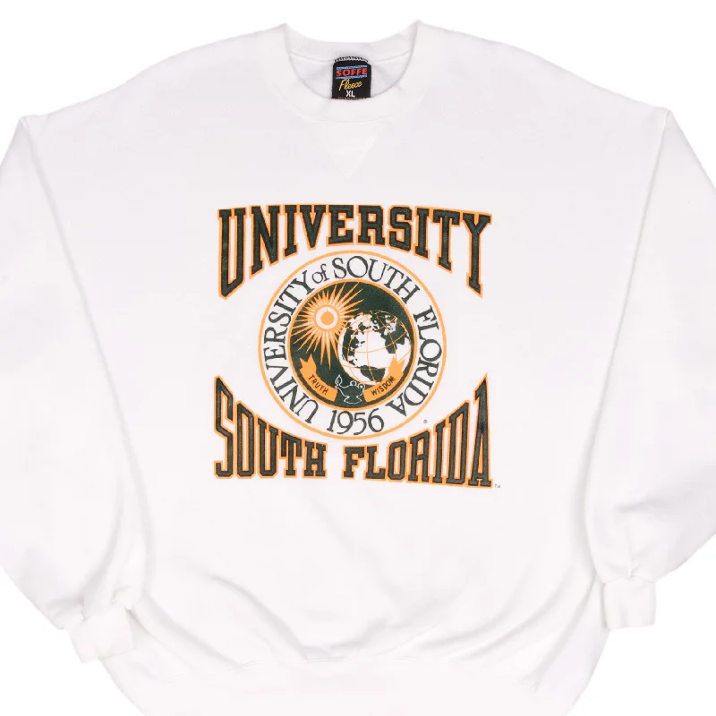 Shop new arrivals in clothing and save up to 60% off select items.  VINTAGE UNIVERSITY OF SOUTH FLORIDA SWEATSHIRT 1990S SIZE XL MADE IN USA