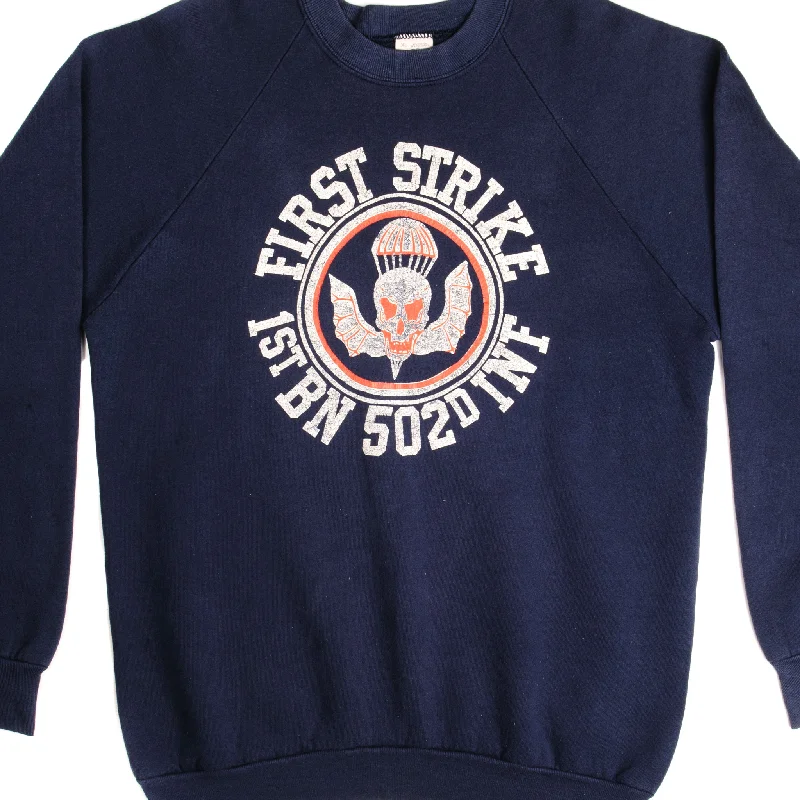 Save more with our buy-more, save-more deals on men’s fashion.  VINTAGE US ARMY 1ST BN 502D INF SWEATSHIRT SIZE LARGE MADE IN USA