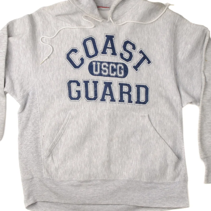 Exclusive online offer: Save 30% on all men's clothing.  VINTAGE US COAST GUARD HOODIE SWEATSHIRT SIZE XL 1990s