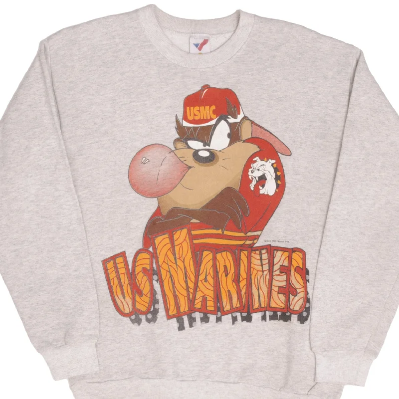 Men’s fashion sale – new deals added every day!  VINTAGE USMC LOONEY TUNES TAZ 1993 SWEATSHIRT SIZE MEDIUM MADE IN USA