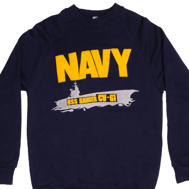 Huge savings on all categories of clothing – Shop our seasonal sale.  VINTAGE USN USS RANGER CV-61 SWEATSHIRT CREWNECK 1990S LARGE MADE IN USA