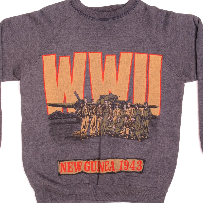 Save up to 70%  clothing – Shop now for the best deals.  VINTAGE WWII NEW GUINEA SWEATSHIRT 1980s SIZE LARGE