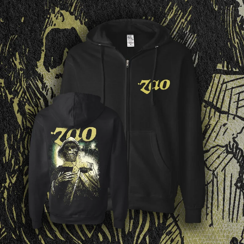 Shop the essentials – men’s wardrobe must-haves on sale.  ZAO "FUNERAL" ZIP UP SWEATSHIRT