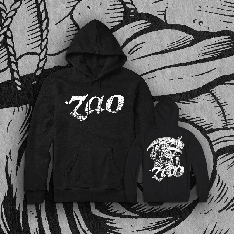 End-of-season sale – men’s clothing essentials up to 60% off!  ZAO "PLAGUE MASK" PULLOVER HOOD